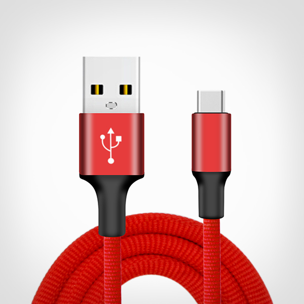 布藝編織數據線LX138